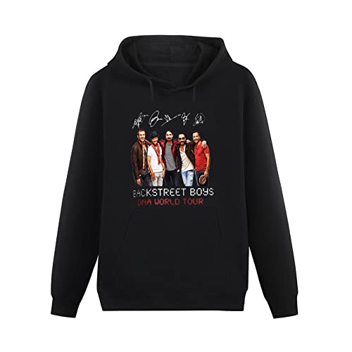 Backstreet Boys World Tour Retrowback Streetwear Hip-hop 90s Black Men's Hoodie M von WUGUI