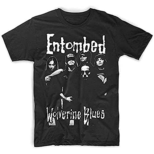 Entombed Death Metal Mens Graphic T-Shirt Black XL von WUGUI