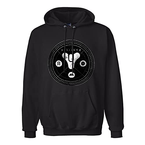 WUGUI Men's Destiny 2 Logo Long Sleeve Hooded Sweatshirt 3XL von WUGUI