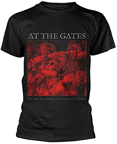 at The Gates to Drink from The Night Itself Men T-Shirt Black L von WUGUI