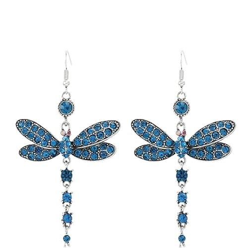 Modischer, klassischer Damen-Ohrring in Libellenform in verschiedenen Farben, Einheitsgröße Modischer, klassischer Damen-Ohrring in Libellenform in verschiedenen Farben, Einheitsgröße von WUJIHE