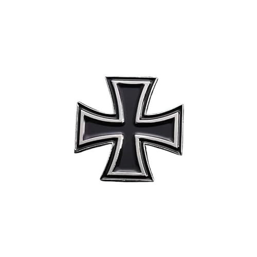 WUJIHE Brosche, Eisernes Kreuz, Chrom, Metall, Kreuz, Emblem, Brosche, Modeschmuck WUJIHE Brosche, Eisernes Kreuz, Chrom, Metall, Kreuz, Emblem, Brosche, Modeschmuck von WUJIHE