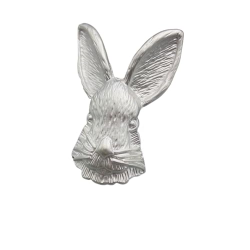 WUJIHE Retro Legierung Kaninchen Broschen Pins Weiblich Trendy Party Kragen Pins Niedlich Pullover Abzeichen Pin Zubehör, Einheitsgröße von WUJIHE
