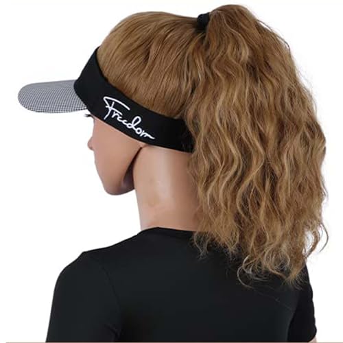 WUODHTW Frauen Baseball Hut Perücke Kurzes Lockiges Haar Wolle Lockiges Haar Perücke Pferdeschwanz wellige Perücke WUODHTW Frauen Baseball Hut Perücke Kurzes Lockiges Haar Wolle Lockiges Haar Perücke Pferdeschwanz wellige Perücke von WUODHTW