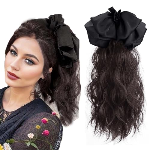 WUODHTW Klauen Clip Pferdeschwanz Verlängerung 30.4cm Pferdeschwanz Zopf Extensions Claw Clip in Wavy Ponytail Extension Synthetik Haarverlängerung für Frauen Damen WUODHTW Klauen Clip Pferdeschwanz Verlängerung 30.4cm Pferdeschwanz Zopf Extensions Claw Clip in Wavy Ponytail Extension Synthetik Haarverlängerung für Frauen Damen von WUODHTW