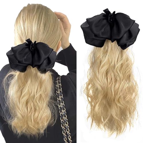 WUODHTW Klauen Clip Pferdeschwanz Verlängerung 30.4cm Pferdeschwanz Zopf Extensions Claw Clip in Wavy Ponytail Extension Synthetik Haarverlängerung für Frauen Damen WUODHTW Klauen Clip Pferdeschwanz Verlängerung 30.4cm Pferdeschwanz Zopf Extensions Claw Clip in Wavy Ponytail Extension Synthetik Haarverlängerung für Frauen Damen von WUODHTW