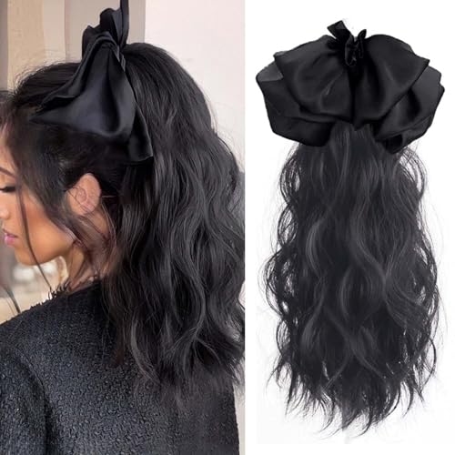WUODHTW Klauen Clip Pferdeschwanz Verlängerung 30.4cm Pferdeschwanz Zopf Extensions Claw Clip in Wavy Ponytail Extension Synthetik Haarverlängerung für Frauen Damen WUODHTW Klauen Clip Pferdeschwanz Verlängerung 30.4cm Pferdeschwanz Zopf Extensions Claw Clip in Wavy Ponytail Extension Synthetik Haarverlängerung für Frauen Damen von WUODHTW