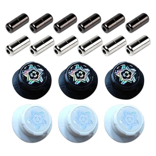 WUSANNA Schnürsenkel Schnellverschluss 18 PCS Automatischer Schnürsenkel Knopf Elastische Schnürsenkel Geeignet für Kinder und Erwachsene Geeignet für Turnschuhe Arbeitsschuhe und Mehr (Schwarz Weiß) von WUSANNA