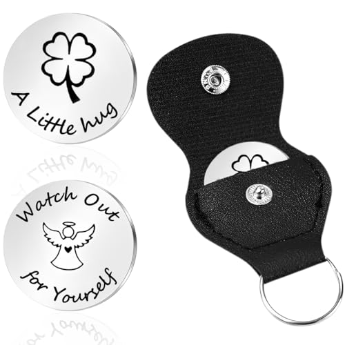 WUSJCOF 1 Stück Pocket Hug Glücksbringer Schlüsselanhänger Schutzengel Geschenk Lustige Geschenke Gute Besserung Geschenke Beste Freundin Geschenke Für Frauen Männer Paar Freund Schwester von WUSJCOF