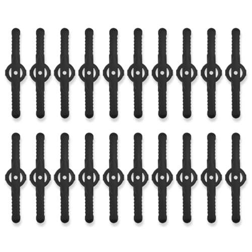 WUSJCOF 20PCS Ersatzmesser Kunststoffersatzklingen Universal Rasentrimmer Messer Kompatibel mit 3-in-1-Mähern, Mini-Mähern WUSJCOF 20PCS Ersatzmesser Kunststoffersatzklingen Universal Rasentrimmer Messer Kompatibel mit 3-in-1-Mähern, Mini-Mähern von WUSJCOF