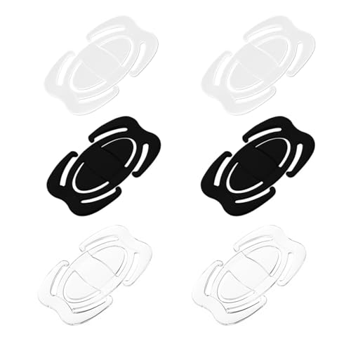 WUSJCOF 6 Stück Premium BH Träger Clips aus Metall, optimales BH Zubehör, Bra Halter für unsichtbare Träger & attraktive Betonung von Ausschnitt und Rücken (für Trägerbreite bis zu 1,2 cm) von WUSJCOF