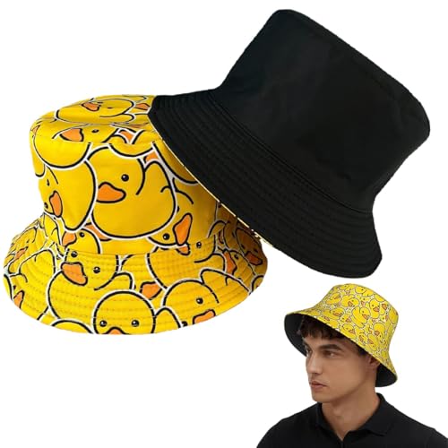 WUSJCOF Modischer Sommerhut, faltbar, Outdoor-Anglerhut, Fischerhut, Unisex von WUSJCOF