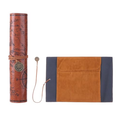 WUSJCOF Rollbare Federtasche, Aufbewahrungstasche für Stifte, Aufbewahrungstasche für Make-up-Pinsel und Bürsten, geeignet für Schüler und Kinder WUSJCOF Rollbare Federtasche, Aufbewahrungstasche für Stifte, Aufbewahrungstasche für Make-up-Pinsel und Bürsten, geeignet für Schüler und Kinder von WUSJCOF