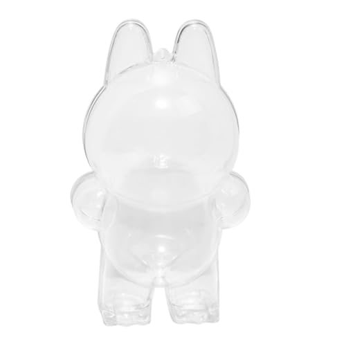 WUSJCOF Schützende Schlüsselanhängerbox, transparente PVC-Tasche, einfach zu installieren, modern und langlebig, schützen Sie Ihre Puppe (Stehen) von WUSJCOF