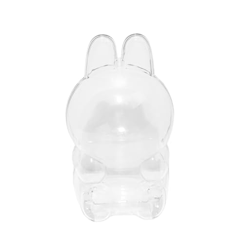 WUSJCOF Schützende Schlüsselanhängerbox, transparente PVC-Tasche, einfach zu installieren, modern und langlebig, schützen Sie Ihre Puppe (hinsetzen) von WUSJCOF