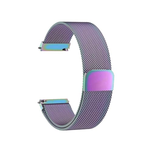 18/20/22 mm Band for Huawei Uhr GT 4 46mm 41mm Armband Uhr Metall magnetische Schleife Band for Huawei Uhr GT 4 3 2 Armband (Color : Colorful, Size : For Watch GT 4 41mm) von WUURAA