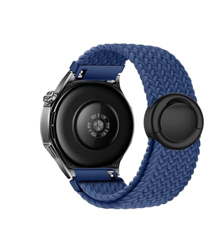 18/20/22mm Nylonarmband for Samsung Watch 7 6 5 4 Armband for Huawei Watch GT4 5 41mm 46mm GT5 Pro 42mm Armband ersetzen(Cold sea blue,18mm) von WUURAA