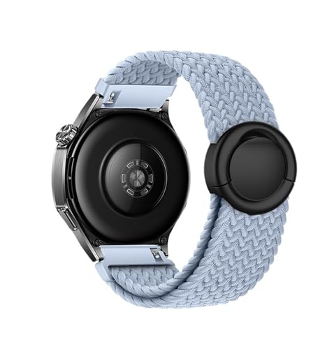 18/20/22mm Nylonarmband for Samsung Watch 7 6 5 4 Armband for Huawei Watch GT4 5 41mm 46mm GT5 Pro 42mm Armband ersetzen(Rock blue,22mm) von WUURAA