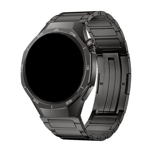 20 mm 22 mm ultraleichtes Titanband for Samsung Galaxy Watch 4/5/6/7 Armband for Huawei Watch GT5 GT4 Armband(Titanium Grey,22mm) von WUURAA