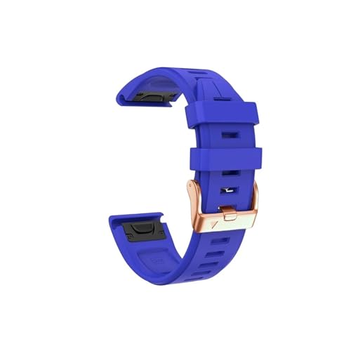 20 mm Silikonuhr passend for Garmin Fenix ​​6S 6SPro 5S Plus 7S Armband Schnellmontage Correa Armband Descent Mk2S/Instinct 2S Armband (Color : Sapphire, Size : For Garmin Fenix 7S) von WUURAA