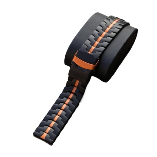 20mm Titanarmband for Samsung Galaxy Watch 7 6 40mm 44mm Armband 22mm for Huawei Watch GT4 GT5 GT5Pro 46MM MenBand(Black orange,For GT5 Pro 46mm) von WUURAA