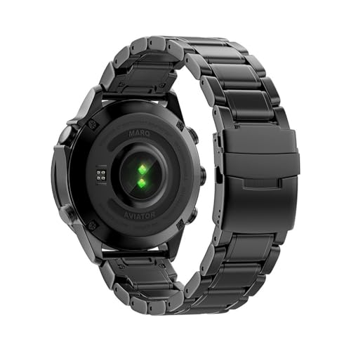 22 26MM Quick Fit Titan Band for Garmin Fenix ​​8 E 7X 7 Pro 6X 5X 5Plus Tactix7 Forerunner 965 955 Uhrenarmbänder ersetzen(Black,26mm For Fenix 7X 7XPro) von WUURAA