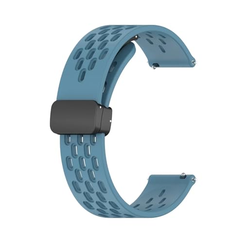 Atmungsaktives Silikonband mit Anschluss for Huawei Watch Fit 4 Pro Fit4 Fit3 Ersatzband(12 Blue,For Fit 4 Pro) von WUURAA
