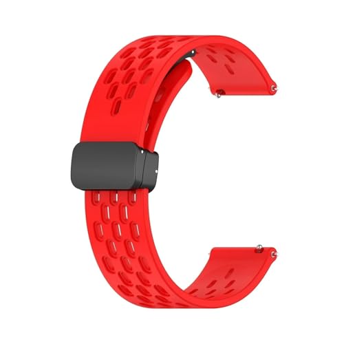 Atmungsaktives Silikonband mit Anschluss for Huawei Watch Fit 4 Pro Fit4 Fit3 Ersatzband(3 Red,For Fit 4 Pro) von WUURAA