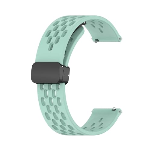 Atmungsaktives Silikonband mit Anschluss for Huawei Watch Fit 4 Pro Fit4 Fit3 Ersatzband(5 Mint Green,For Fit 4 Pro) von WUURAA