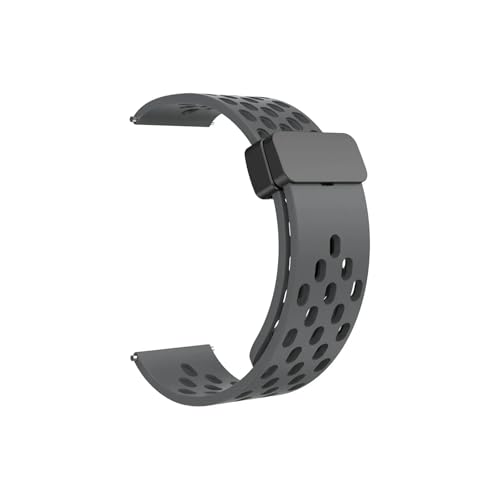 Atmungsaktives Silikonband mit Anschluss for Huawei Watch Fit 4 Pro Fit4 Fit3 Ersatzband(Grey,For Fit 4 Pro) von WUURAA