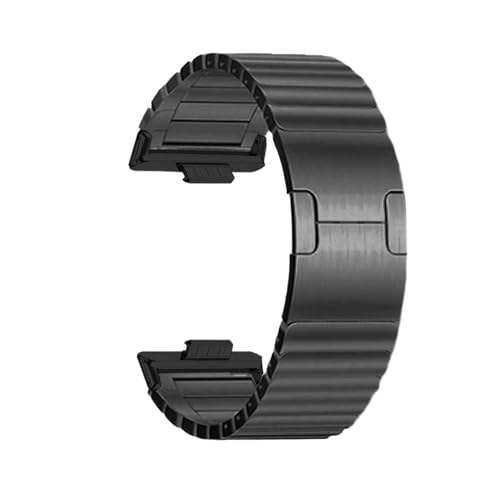 Edelstahlarmband for Huawei Watch Fit 4 4Pro Correa Armband for Huawei Fit 3 Ersetztes Band(Grey,For Fit 4) von WUURAA