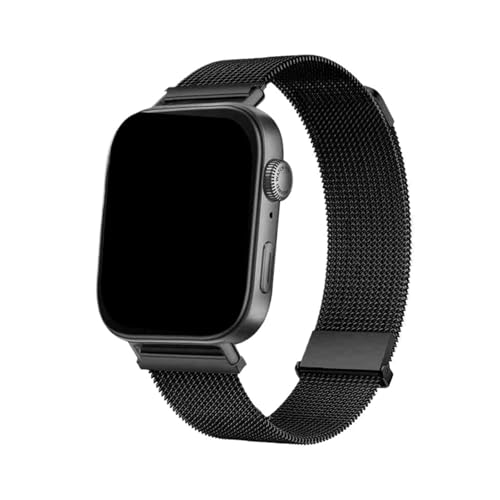 Edelstahlarmband for Huawei Watch Fit4Pro Fit4 Fit3 Fit2. Spezialanschlüsse ersetzen das Metallarmband(Black,For FIT 3) von WUURAA