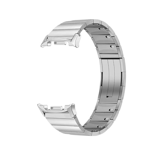 Edelstahlarmband for Samsung Galaxy Watch Ultra 47mm Quick Link-Armband for Watch8 40 44mm 8Classic 46mm Metallband(Silver 1,For Galaxy 8 40mm) von WUURAA