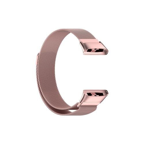 For Redmi Watch 3 Active/Watch 3 /watch3 lite Milanese Loop Edelstahl-Metallarmband (Color : Pink, Size : For Redmi Watch 3 Active) von WUURAA