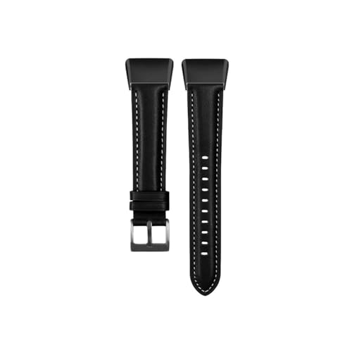 Lederarmband Armband passend for Xiaomi Mi Watch Lite, passend for Redmi Watch 2 Lite, passend for POCO Armband (Color : Black, Size : For Xiaomi Mi Watch Lite) von WUURAA