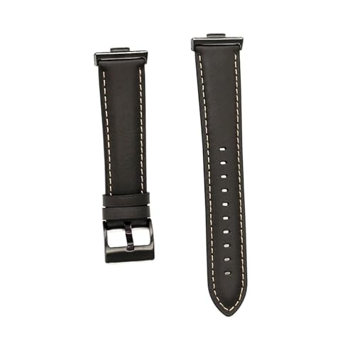 Lederarmband for Huawei Watch Fit 4 Pro Lederarmband Correa for Huawei Watch Fit4 Fit3 Armband ersetzen(Carbon Black-B,For Fit 4 Pro) von WUURAA