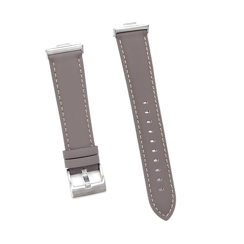 Lederarmband for Huawei Watch Fit 4 Pro Lederarmband Correa for Huawei Watch Fit4 Fit3 Armband ersetzen(Dark Grey-S,For Fit 4) von WUURAA