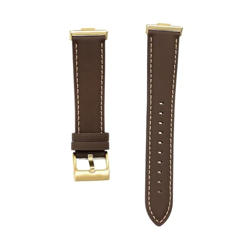Lederarmband for Huawei Watch Fit 4 Pro Lederarmband Correa for Huawei Watch Fit4 Fit3 Armband ersetzen(Deep Coffee-G,For Fit 4 Pro) von WUURAA