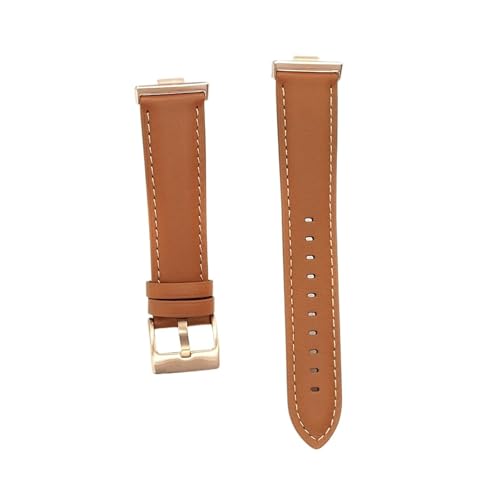 Lederarmband for Huawei Watch Fit 4 Pro Lederarmband Correa for Huawei Watch Fit4 Fit3 Armband ersetzen(Light coffee-RG,For Fit 4 Pro) von WUURAA