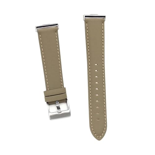 Lederarmband for Huawei Watch Fit 4 Pro Lederarmband Correa for Huawei Watch Fit4 Fit3 Armband ersetzen(Shallow Khaki-S,For fit 3) von WUURAA