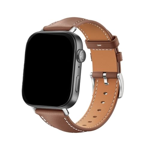 Lederarmband for Huawei Watch Fit3 Fit4 Fit4Pro Sportarmband for Huawei Fit 4/4/Pro Männer Frauen Bandgürtel ersetzen(Brown,For fit 4) von WUURAA