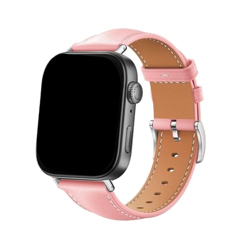 Lederarmband for Huawei Watch Fit3 Fit4 Fit4Pro Sportarmband for Huawei Fit 4/4/Pro Männer Frauen Bandgürtel ersetzen(Pink,For fit 4 pro) von WUURAA