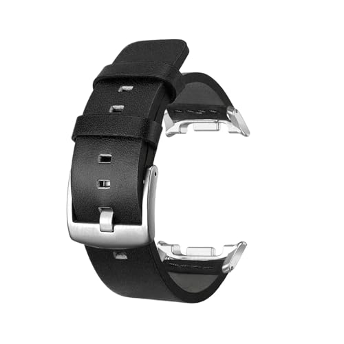 Lederarmband for Samsung Galaxy Watch 8 40mm 44mm/8Classic/Ultra2/Ultra 47mm Band ohne Lücken Quick Fit Armband(BS,For Watch Ultra 47mm) von WUURAA