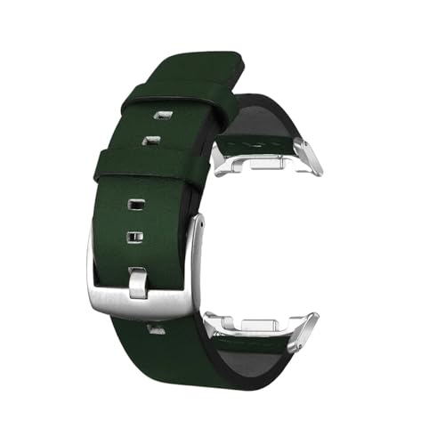 Lederarmband for Samsung Galaxy Watch 8 40mm 44mm/8Classic/Ultra2/Ultra 47mm Band ohne Lücken Quick Fit Armband(GrS,For Watch 8 Classic) von WUURAA