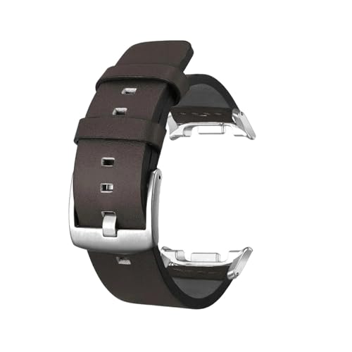 Lederarmband for Samsung Galaxy Watch 8 40mm 44mm/8Classic/Ultra2/Ultra 47mm Band ohne Lücken Quick Fit Armband(HS,For Watch 8 Classic) von WUURAA