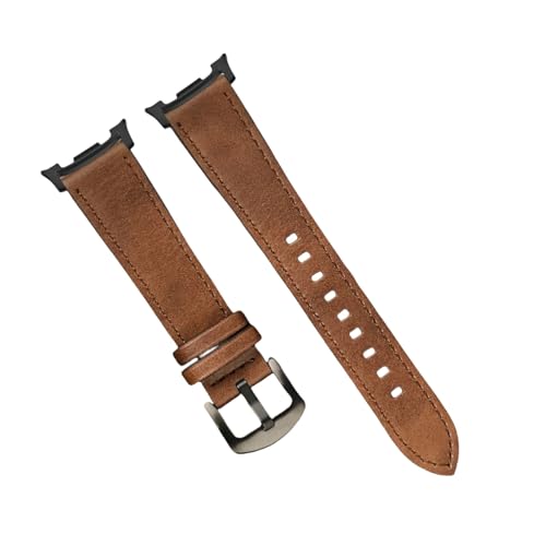 Lederarmband for Samsung Galaxy Watch 8 Classic/7 Ultra 47mm Loop Sport, ersetztes Band for Galaxy watch8 40 44mm Ultra2(BrBB,For Watch 7 Ultra 47mm) von WUURAA