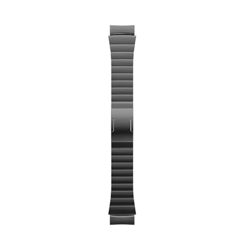 Lückenloses Edelstahlarmband for HUAWEI WATCH GT5 46 mm, seitliches Rutsch-Armband mit schneller Demontage for GT 5 46 mm Armband(Grey) von WUURAA