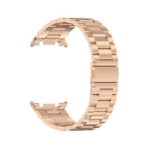 Lückenloses Edelstahlband For Samsung Galaxy Watch 8 40 44mm 8Classic 46MM Metallarmband For Galaxy Ultra 2 Uhrenarmband(Rose gold,For Watch 8 40mm) von WUURAA