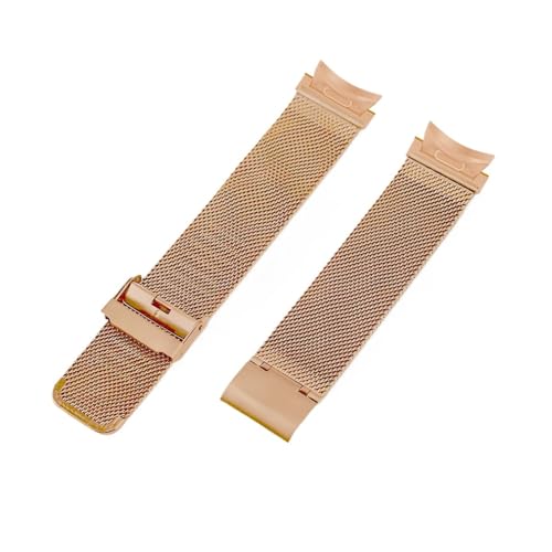 Lückenloses Edelstahlband for Samsung Galaxy Watch 7 6 5 4 40mm 44mm 6 4 Classic 43mm 47mm 5Pro 45mm Metallarmband(Rose gold,For Galaxy watch 6 5 4) von WUURAA