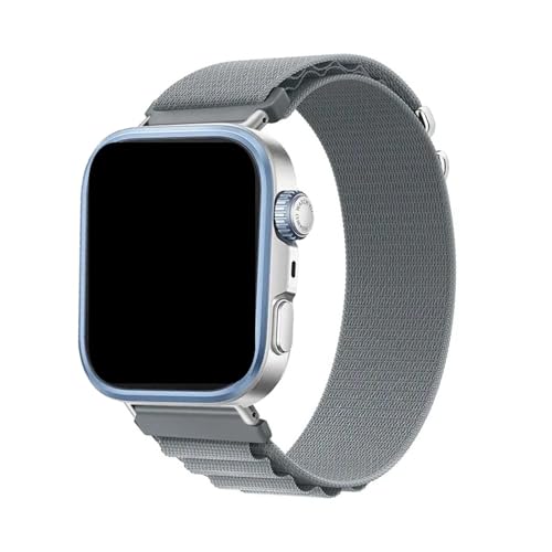 Nylon Loop Strap for Huawei Watch Fit 4/4Pro/3 Atmungsaktives austauschbares Armband for Huawei Watch Fit4/Fit4pro Armband(Grey,For Fit 3) von WUURAA